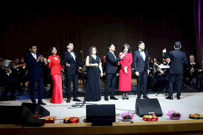 Qastrol proqramı çərçivəsində Ağdam Muğam Mərkəzində konsert keçirilib — FOTOLAR