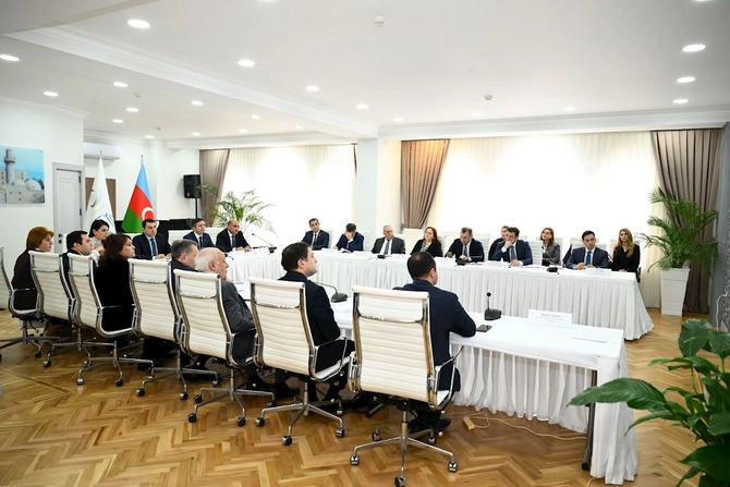 ICESCO üzrə Azərbaycan Respublikası Milli Komissiyasının 3-cü iclası keçirilib — FOTOLAR