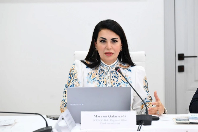 ICESCO üzrə Azərbaycan Respublikası Milli Komissiyasının 3-cü iclası keçirilib — FOTOLAR