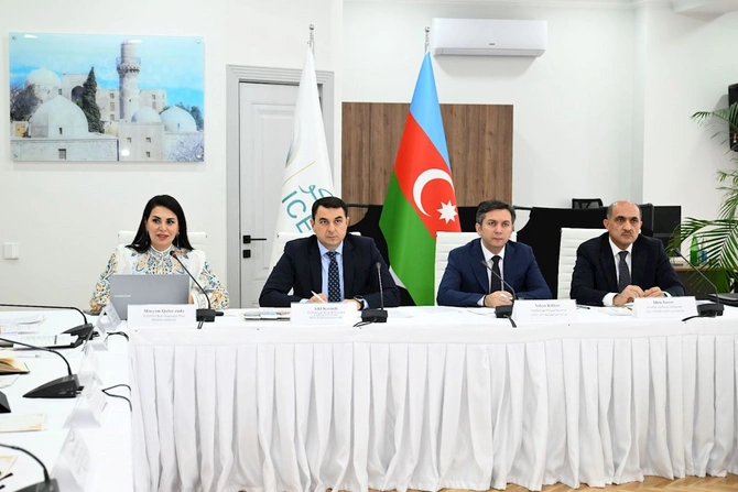 ICESCO üzrə Azərbaycan Respublikası Milli Komissiyasının 3-cü iclası keçirilib — FOTOLAR