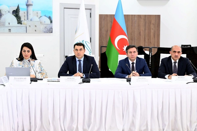 ICESCO üzrə Azərbaycan Respublikası Milli Komissiyasının 3-cü iclası keçirilib — FOTOLAR