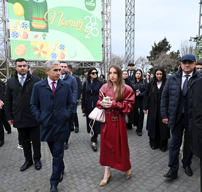 Alyona Əliyeva Novruz yarmarkasında — FOTOLAR Alyona Əliyeva Novruz yarmarkasında — FOTOLAR