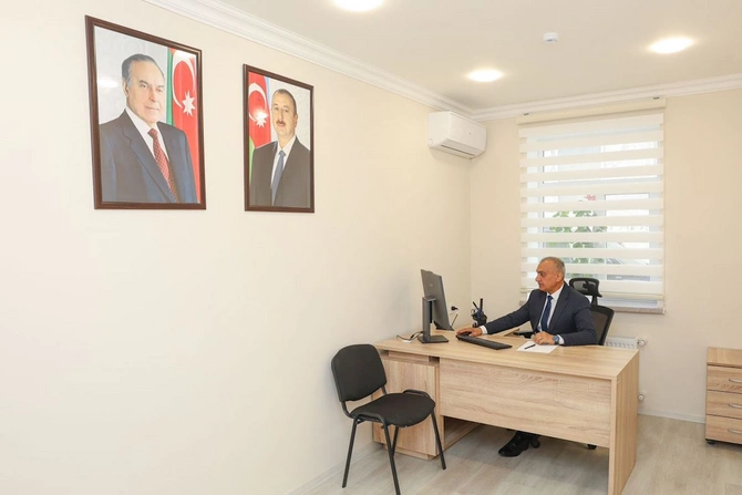 Zaur Mikayılov Nəzarət Xidmətinin 2 saylı Abşeron-Xızı regional bölməsinin yeni inzibati binası ilə tanış oldu — FOTOLAR