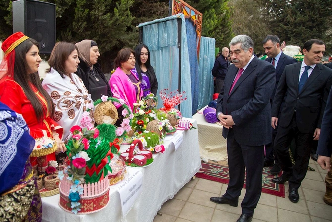 Salyanda Novruz bayramı münasibətilə ümumrayon tədbiri keçirildi — FOTOLAR