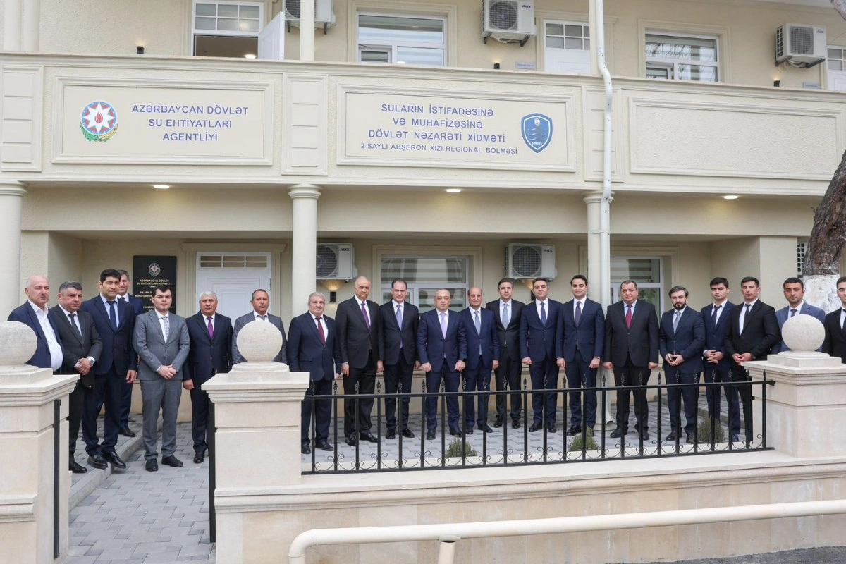 Zaur Mikayılov Nəzarət Xidmətinin 2 saylı Abşeron-Xızı regional bölməsinin yeni inzibati binası ilə tanış oldu — FOTOLAR