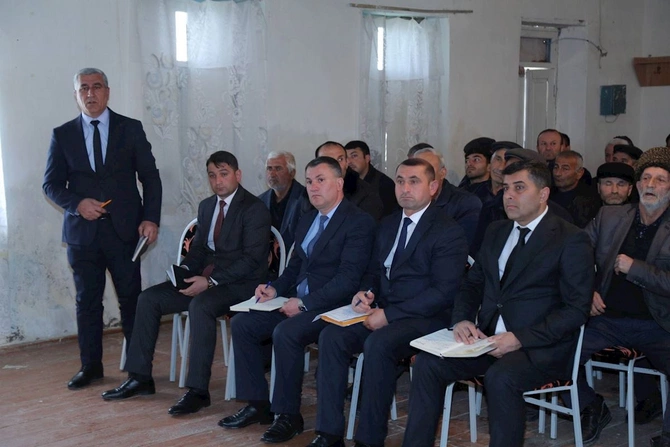Sevindik Hətəmov Birinci Udullu kəndində səyyar qəbul-görüş keçirdi — FOTOLAR