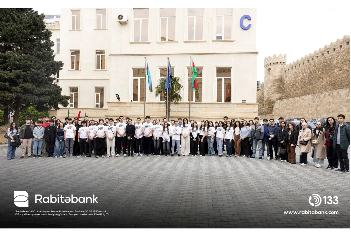 Rabitəbank Qlobal Pul Həftəsi 2026 çərçivəsində tələbələr üçün maarifləndirici təşəkküslə çıxış edib — FOTOLAR
