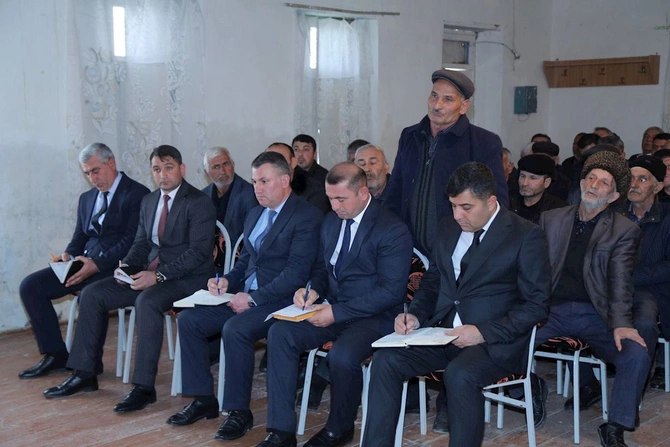 Sevindik Hətəmov Birinci Udullu kəndində səyyar qəbul-görüş keçirdi — FOTOLAR