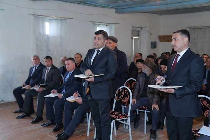 Sevindik Hətəmov Birinci Udullu kəndində səyyar qəbul-görüş keçirdi — FOTOLAR