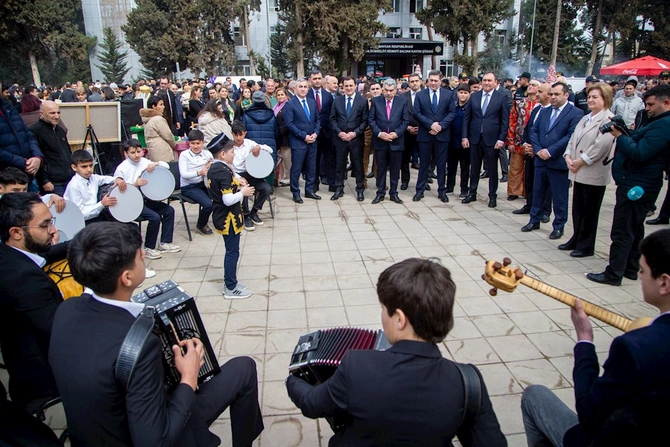 Salyanda Novruz bayramı münasibətilə ümumrayon tədbiri keçirildi — FOTOLAR