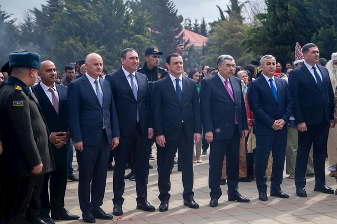 Salyanda Novruz bayramı münasibətilə ümumrayon tədbiri keçirildi — FOTOLAR