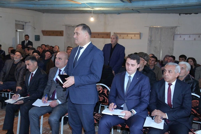 Sevindik Hətəmov Birinci Udullu kəndində səyyar qəbul-görüş keçirdi — FOTOLAR