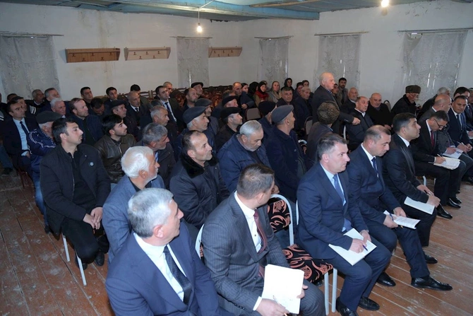 Sevindik Hətəmov Birinci Udullu kəndində səyyar qəbul-görüş keçirdi — FOTOLAR