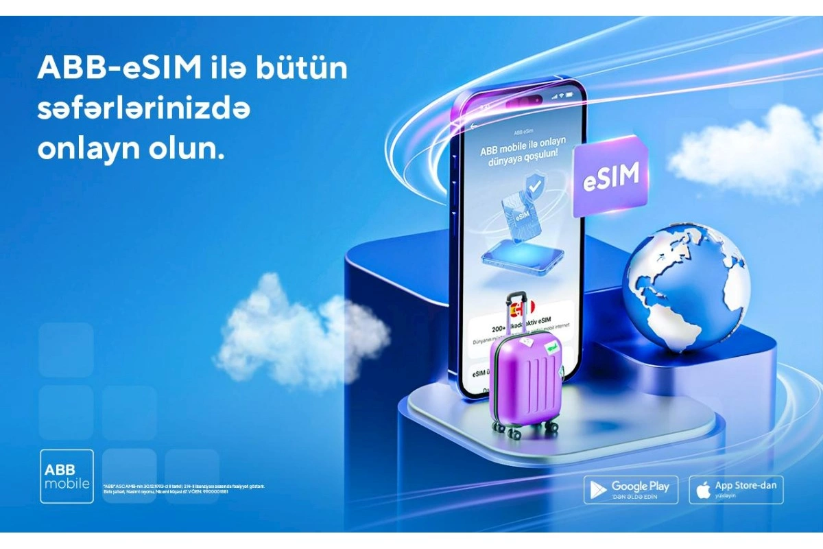 ABB-eSİM xidməti istifadəyə verildi!
