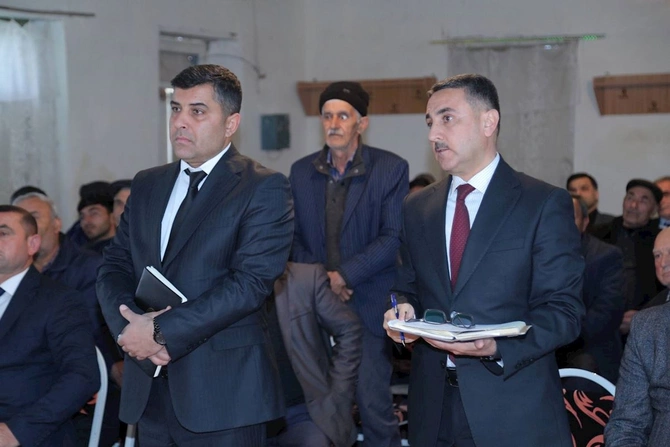 Sevindik Hətəmov Birinci Udullu kəndində səyyar qəbul-görüş keçirdi — FOTOLAR
