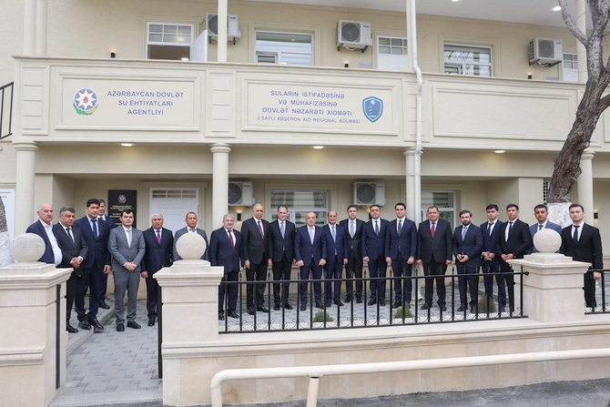 Zaur Mikayılov Nəzarət Xidmətinin 2 saylı Abşeron-Xızı regional bölməsinin yeni inzibati binası ilə tanış oldu — FOTOLAR