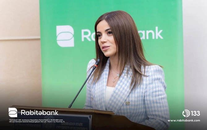 Rabitəbank Qlobal Pul Həftəsi 2026 çərçivəsində tələbələr üçün maarifləndirici təşəkküslə çıxış edib — FOTOLAR
