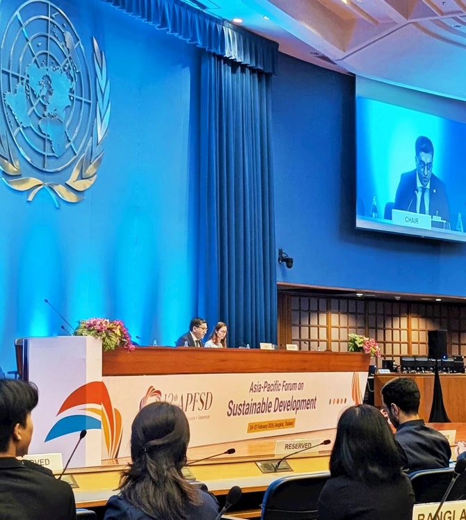 Azərbaycan UNESCAP-ın 13-cü Regional Forumunda təmsil olunub — FOTOLAR Azərbaycan UNESCAP-ın 13-cü Regional Forumunda təmsil olunub — FOTOLAR