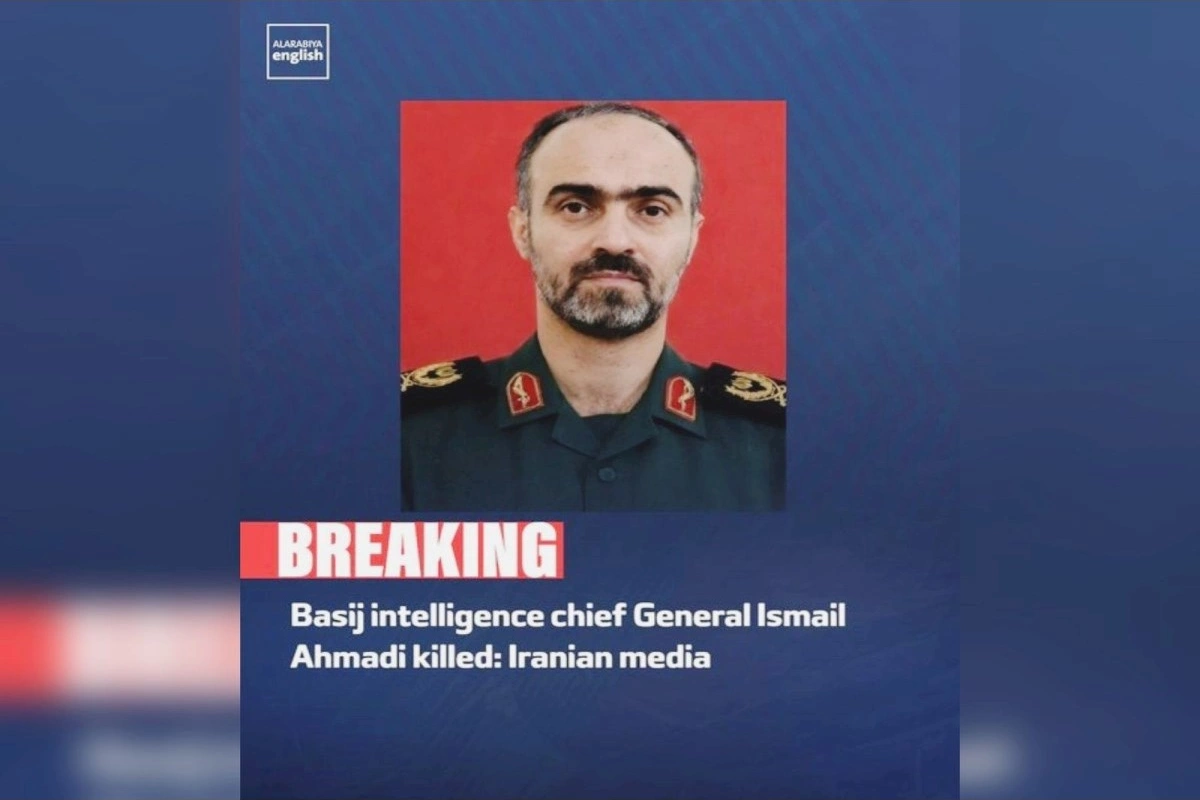 İranın Bəsic qüvvələrinin kəşfiyyat rəhbəri öldürülüb