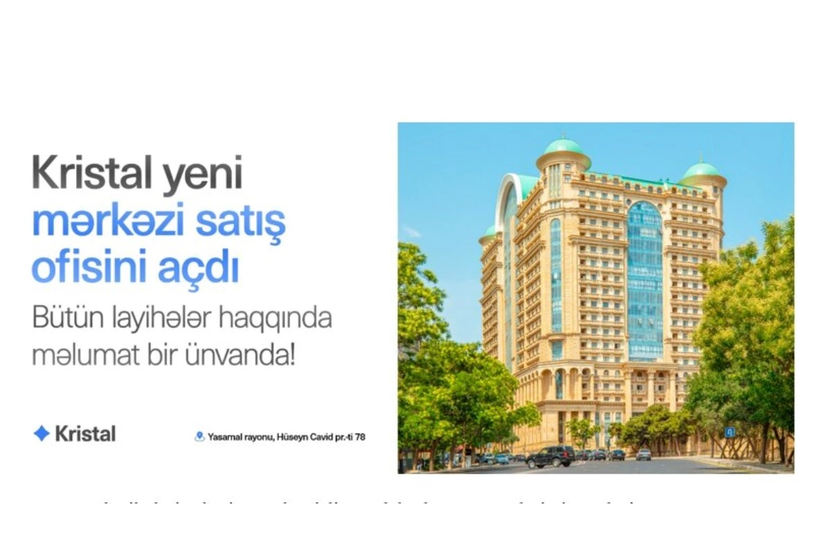 20-30 mart tarixləri arasında Kristalın bütün satış ofisləri fəaliyyət göstərəcək!