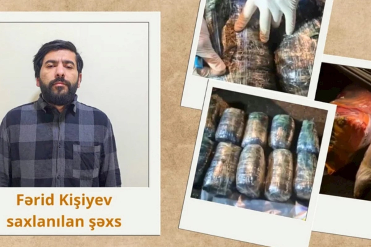 Lənkərandan Bakıya narkotik daşımaq istəyən şəxs saxlanıldı — ANBAAN VİDEO