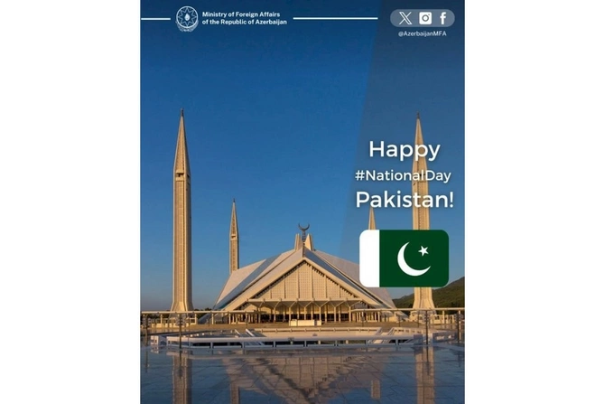Azərbaycan XİN Pakistan xalqını təbrik edib Azərbaycan XİN Pakistan xalqını təbrik edib