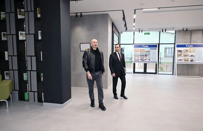 Prezident Şamaxıda Şirvan Aqro heyvandarlıq kompleksinin açılışında iştirak etdi — FOTOLAR