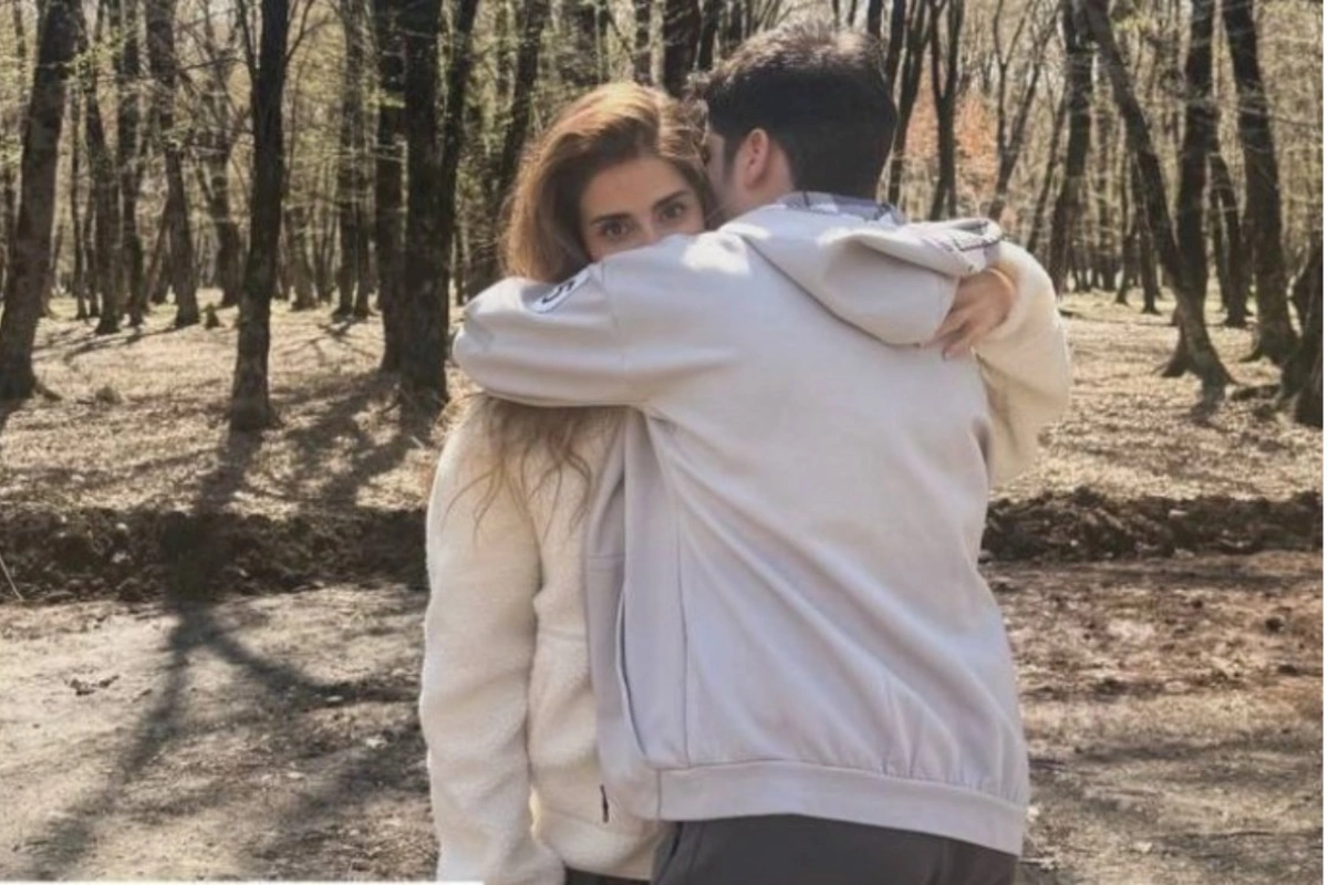 Leyla Quliyeva oğlu ilə — FOTO