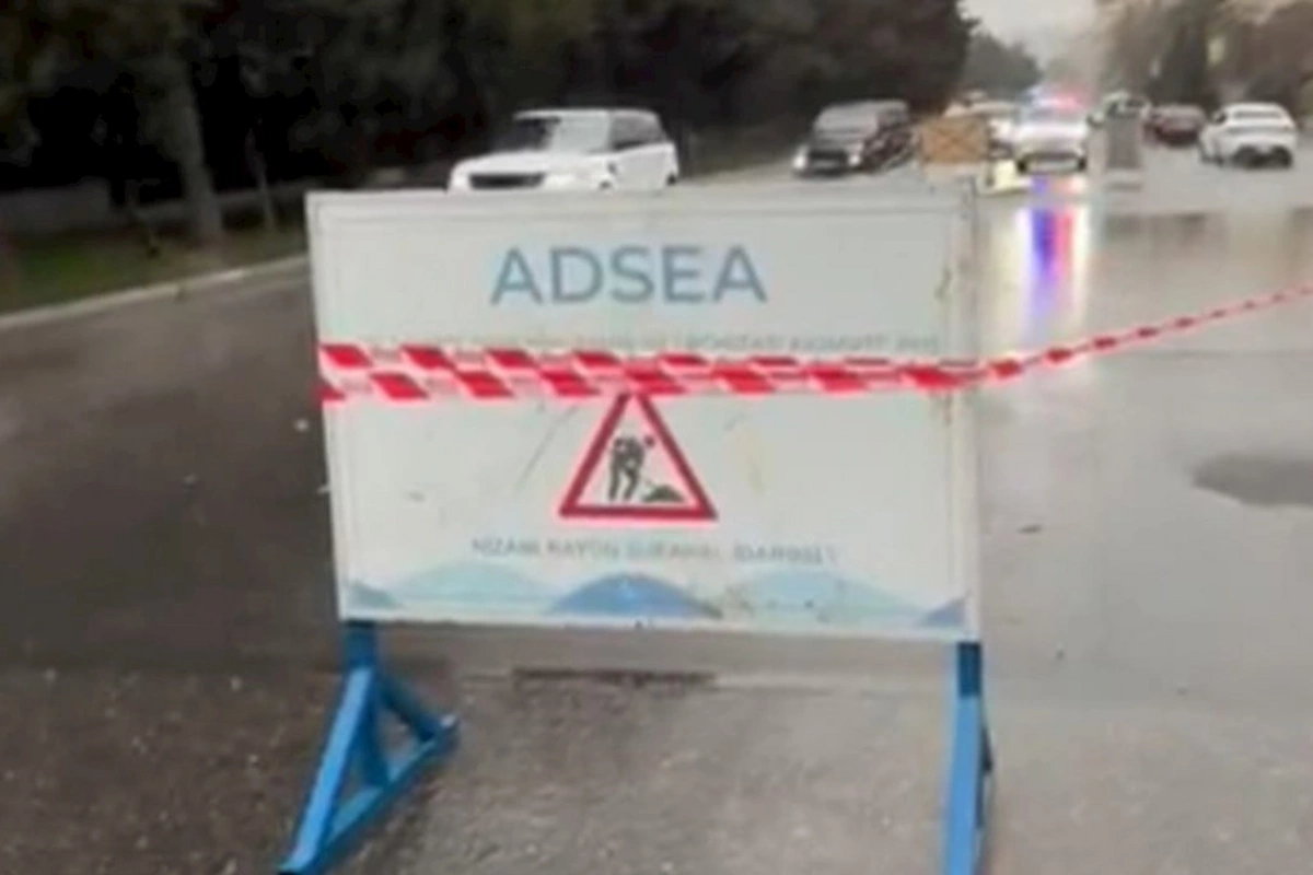 Yağışla əlaqədar ADSEA gücləndirilmiş iş rejimində çalışır — FOTOLAR