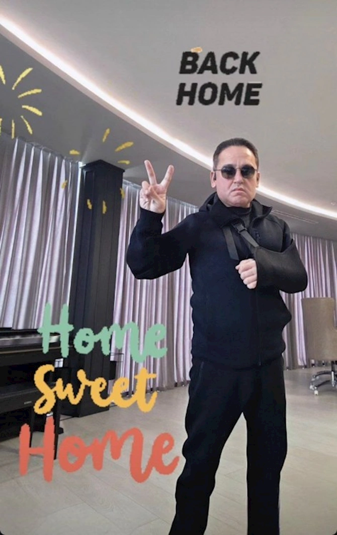 Murad Dadaşov əməliyyatdan sonra ilk fotosunu paylaşdı — FOTO