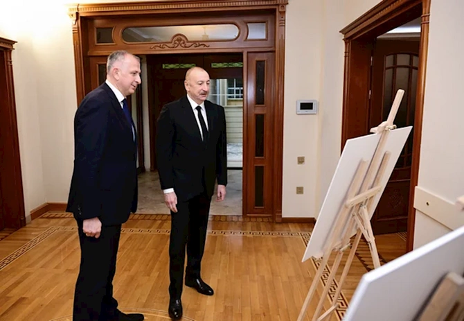 İlham Əliyev Gürcüstanın Azərbaycandakı səfirliyində olub, başsağlığı verib İlham Əliyev Gürcüstanın Azərbaycandakı səfirliyində olub, başsağlığı verib