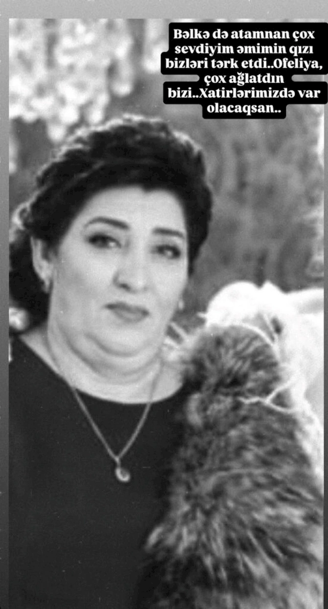Xumar Qədimovaya itki üz verib — FOTO Xumar Qədimovaya itki üz verib — FOTO