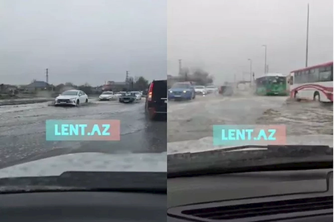 28 Mayı da su basdı — VİDEO/FOTO 28 Mayı da su basdı — VİDEO/FOTO