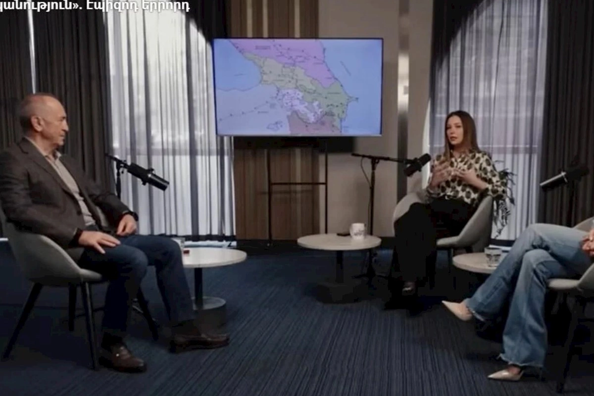 Köçəryan xəritə nümayiş etdirdi: Müharibə olacaq?