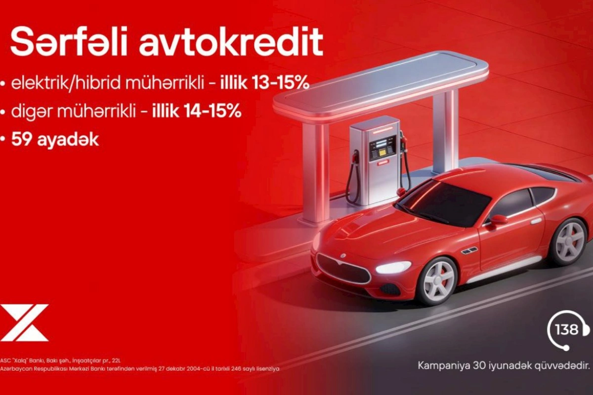 Xalq Bank sərfəli avtokredit şərtləri təqdim edir