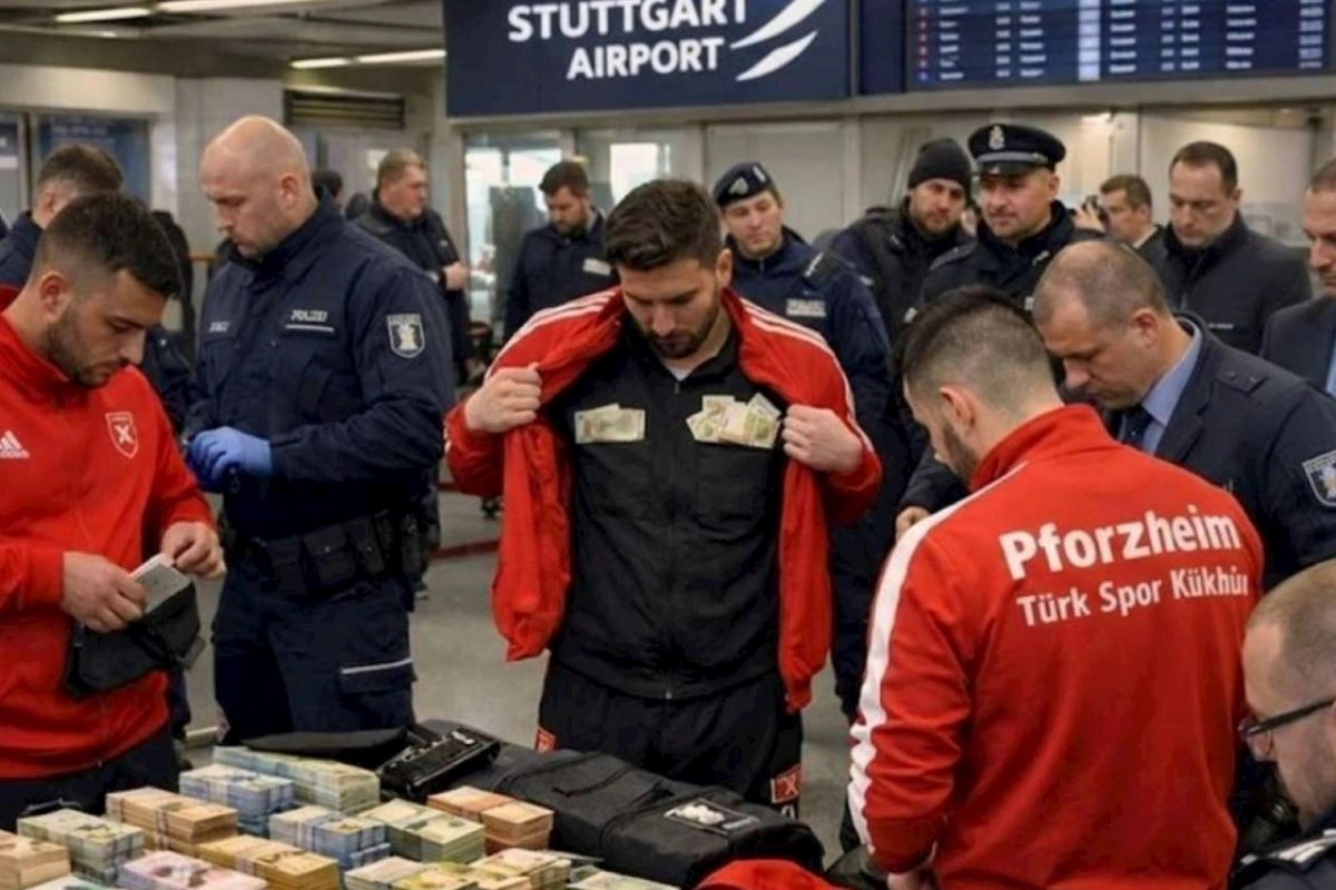 Türk futbolçular hava limanında tutuldu — Üzərlərindən 215 min avro çıxdı