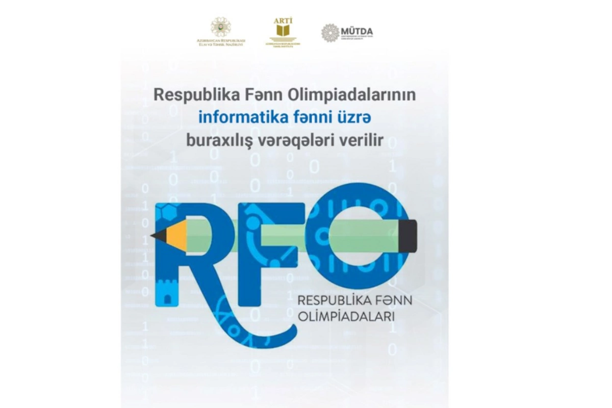 RFO-nun informatika fənni üzrə buraxılış vərəqələri verilir