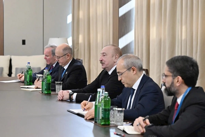 İlham Əliyev Dan Yorgenseni qəbul etdi