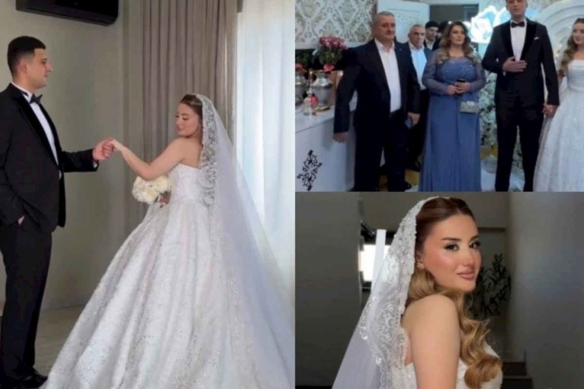 Ehtiram Hüseynovun qızının toyu oldu