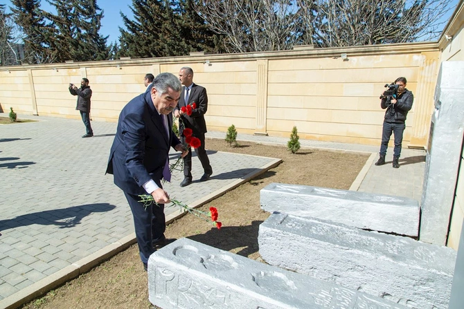 Salyanda 31 Mart-Azərbaycanlıların Soyqırımı Günü dərin hüznlə qeyd olundu — FOTOLAR
