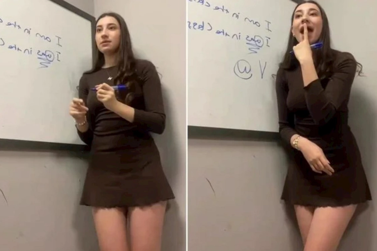 Daha bir müəllim geyiminə görə müzakirə mövzusu oldu