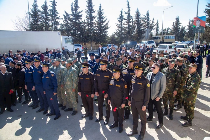 Salyanda 31 Mart-Azərbaycanlıların Soyqırımı Günü dərin hüznlə qeyd olundu — FOTOLAR
