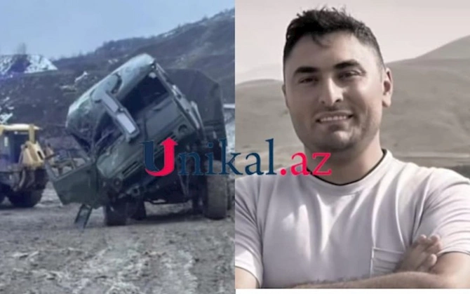 Hərbçimizin öldüyü ağır qəzadan FOTOLAR Hərbçimizin öldüyü ağır qəzadan FOTOLAR