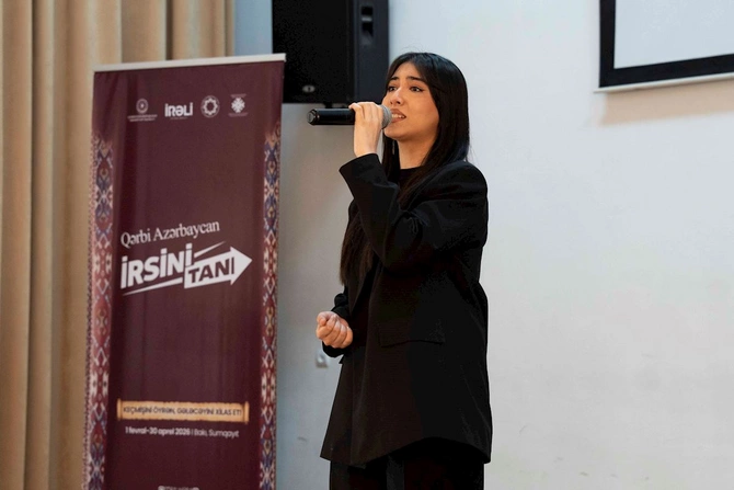 “Qərbi Azərbaycan irsini tanı” layihəsi çərçivəsində seminar keçirilib — FOTOLAR