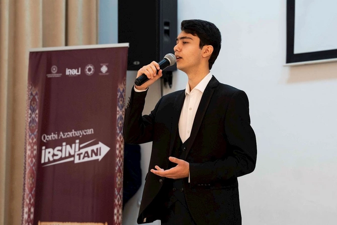 “Qərbi Azərbaycan irsini tanı” layihəsi çərçivəsində seminar keçirilib — FOTOLAR