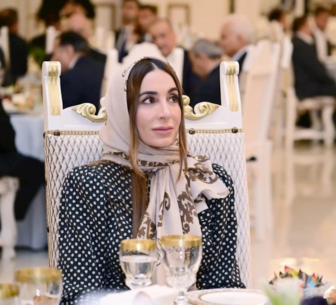 Prezidentin qızları iftar mərasimində — FOTOLAR