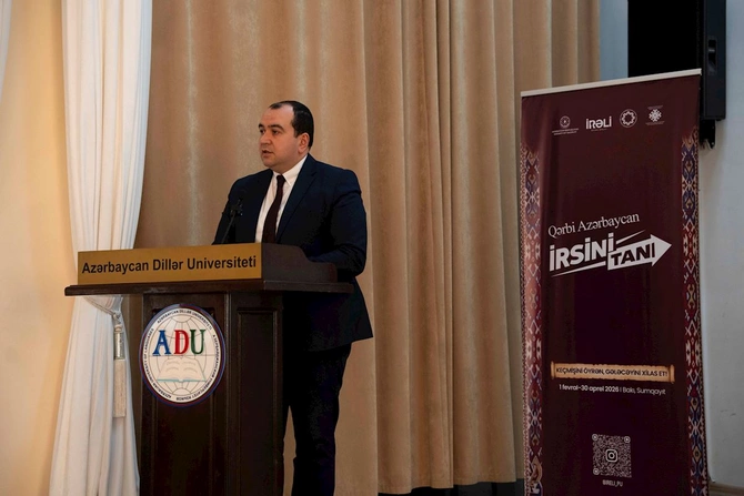 “Qərbi Azərbaycan irsini tanı” layihəsi çərçivəsində seminar keçirilib — FOTOLAR
