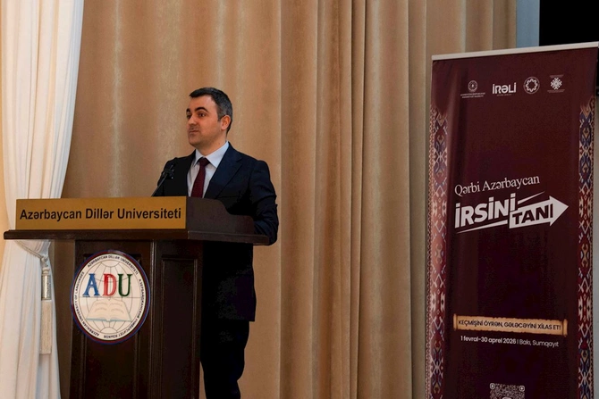 “Qərbi Azərbaycan irsini tanı” layihəsi çərçivəsində seminar keçirilib — FOTOLAR