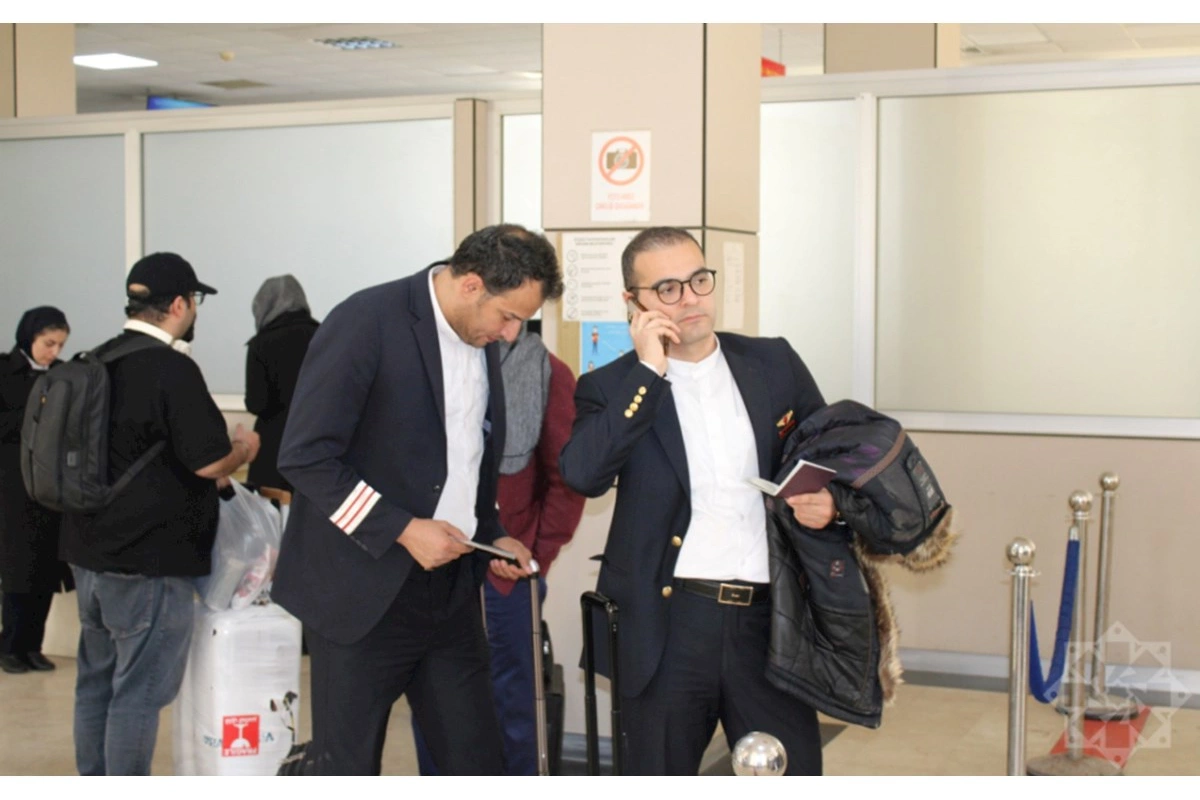 İranlı pilotlar Azərbaycan sərhədindən ölkələrinə yola salındı — FOTOLAR
