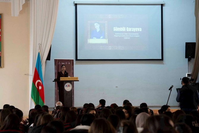 “Qərbi Azərbaycan irsini tanı” layihəsi çərçivəsində seminar keçirilib — FOTOLAR